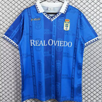 1997/1998 Real Oviedo Home Blue Retro Soccer Jersey