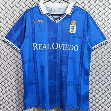 1997/1998 Real Oviedo Home Blue Retro Soccer Jersey