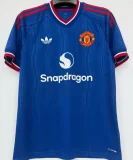 2026/27 M Utd Away Blue Fans Soccer Jersey