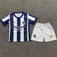 2026/27 Real Sociedad Home Kids Soccer Jersey