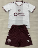 2026/27 Hearts Away White Kids Soccer Jersey哈茨