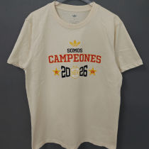 2026 Spain Champion Pure Cotton T-shirt