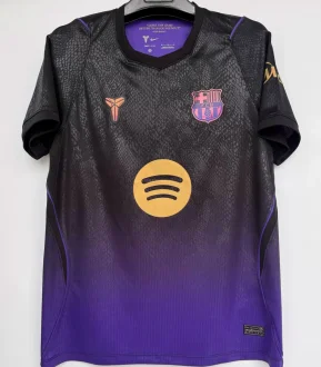 2026/27 BA 1:1 Quality Away Black Purple Fans Soccer Jersey