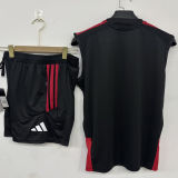 2026/27 M Utd Black Training Vest Jersey (A Set) 全黑裤