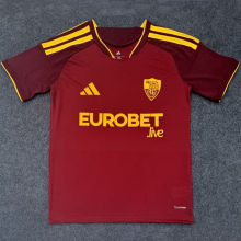 2026/27 Roma Home Red Fans Soccer Jersey