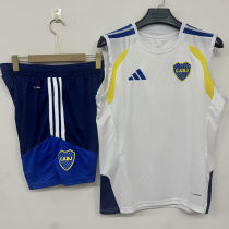 2026/27 Boca White Vest Training Jersey (A Set)