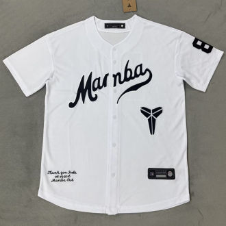 2026/27 Kobe #24  White Baseball T-Shirt