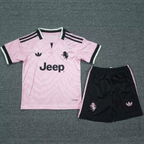 2026/27 JUV Away Pink Kids Soccer Jersey