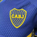 2026/27 Boca Home Blue Player Version Long Sleeve Soccer Jersey