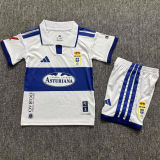 2026/27 Real Oviedo Away White Kids Soccer Jersey