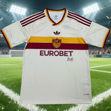 2026/27 Roma Away White Fans Soccer Jersey