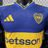 2026/27 Boca Home Blue Player Version Long Sleeve Soccer Jersey