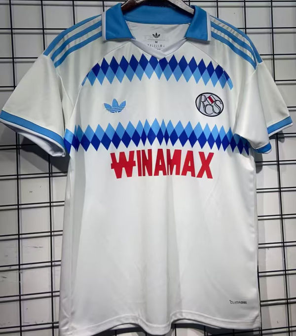 2026/27 Strasbourg Away White Fans Soccer Jersey 斯特拉斯堡