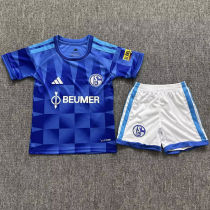 2026/27 Schalke 04 Home Blue Kids Soccer Jersey
