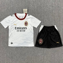 2026/27 AC Milan Away White kids Soccer Jersey