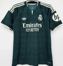 2026/27 RM 1:1 Quality Away Green Fans Soccer Jersey
