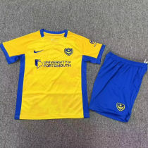 2026/27 Portsmouth Away Yellow Kids Soccer Jersey