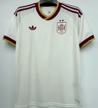 2026/27 Spain 1:1 Quality Away White Fans Soccer Jersey （2 Stars 2星）
