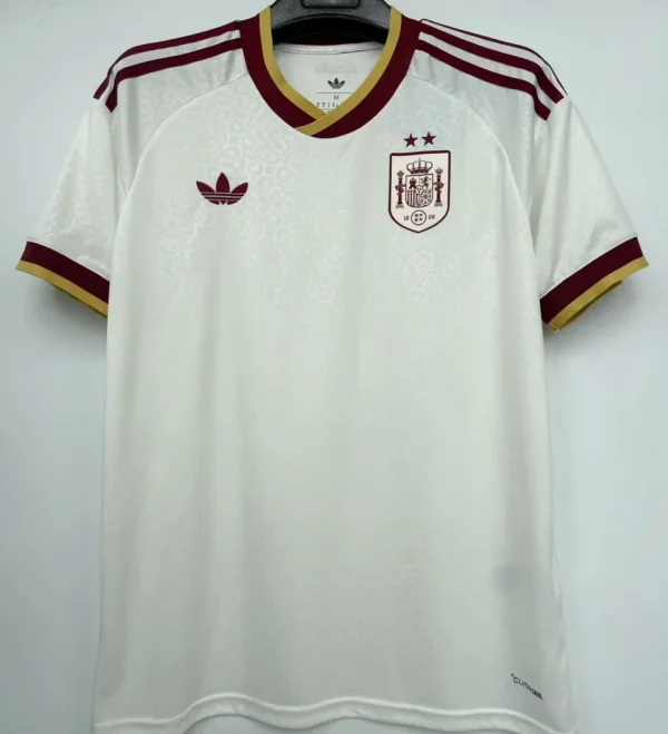 2026/27 Spain 1:1 Quality Away White Fans Soccer Jersey （2 Stars 2星）