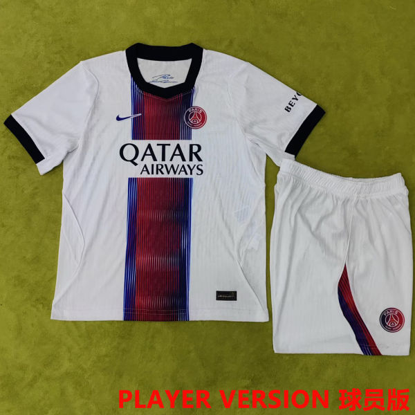 2026/27 PSG Away Player Version Kids Soccer Jersey 球员版童装