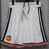 2026/27 M Utd Home White Player Version Shorts Pants 球员版