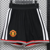 2026/27 M Utd Home Black Player Version Shorts Pants 球员版