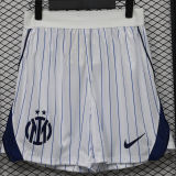 2026/27 In Milan Away White Player Version Shorts Pants 球员版