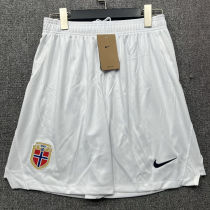 2026/27 Norway White Fans Shorts Pants