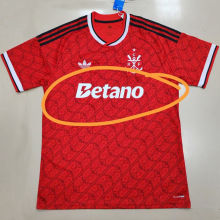 2026/27 Flamengo Third Red Fans Soccer Jersey 带胸前广告