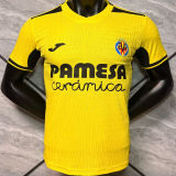 2026/27 Villarreal Home Yellow Player Version Soccer Jersey