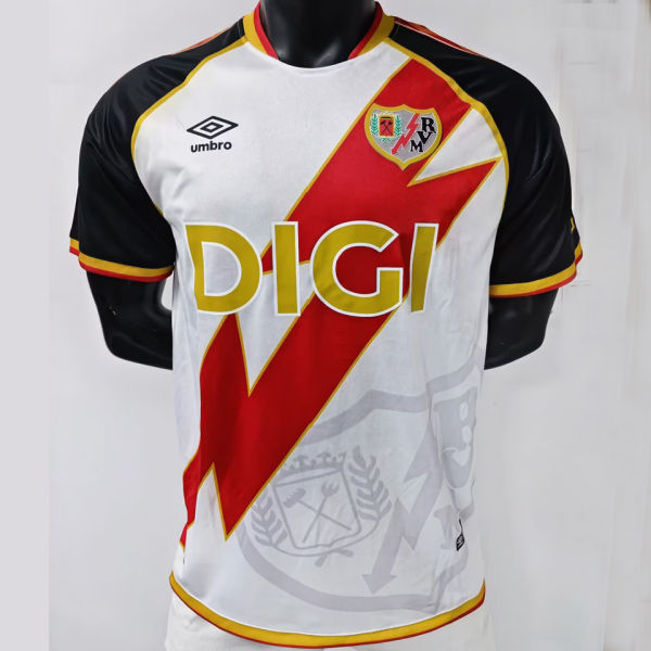 2026/27 Rayo Vallecano Home White Fans Soccer Jersey
