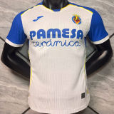 2026/27 Villarreal Away White Player Version Soccer Jersey