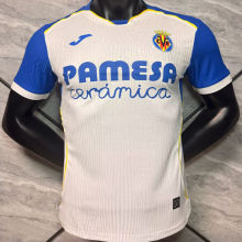 2026/27 Villarreal Away White Player Version Soccer Jersey