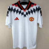 2026/27 M Utd Retro Style Black Fans Soccer Jersey