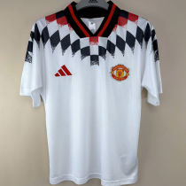 2026/27 M Utd Retro Style Black Fans Soccer Jersey