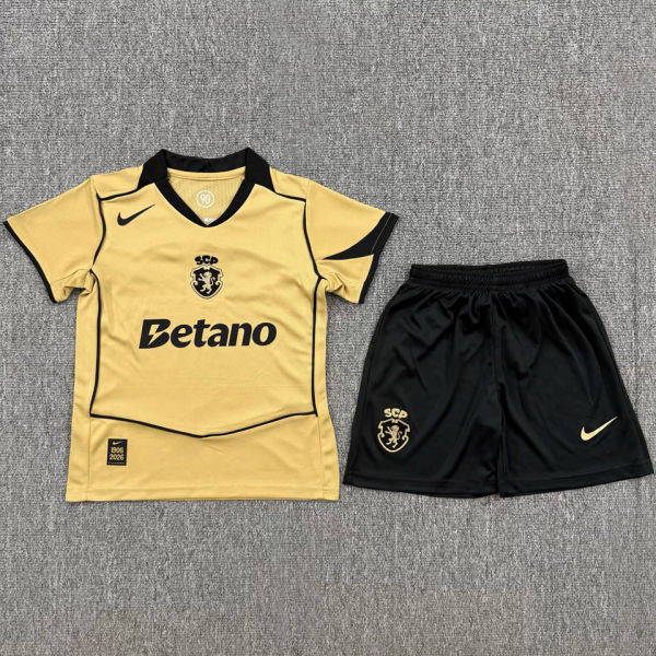 2026/27 Sporting Lisbon Away Kids Soccer Jersey 里斯本