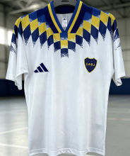 2026/27 Boca Retro Style White Fans Soccer Jersey