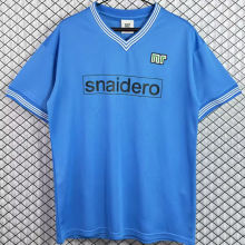 1981/1982 Napoli Home Blue Retro Soccer Jersey