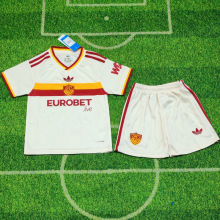 2026/27 Roma Away White Kids Soccer Jersey