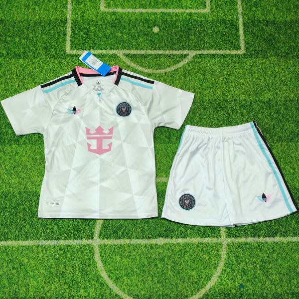 2026/27 Inter Miami Third White Kids Soccer Jersey