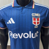 2026/27 Como Home Blue Player Version Soccer Jersey