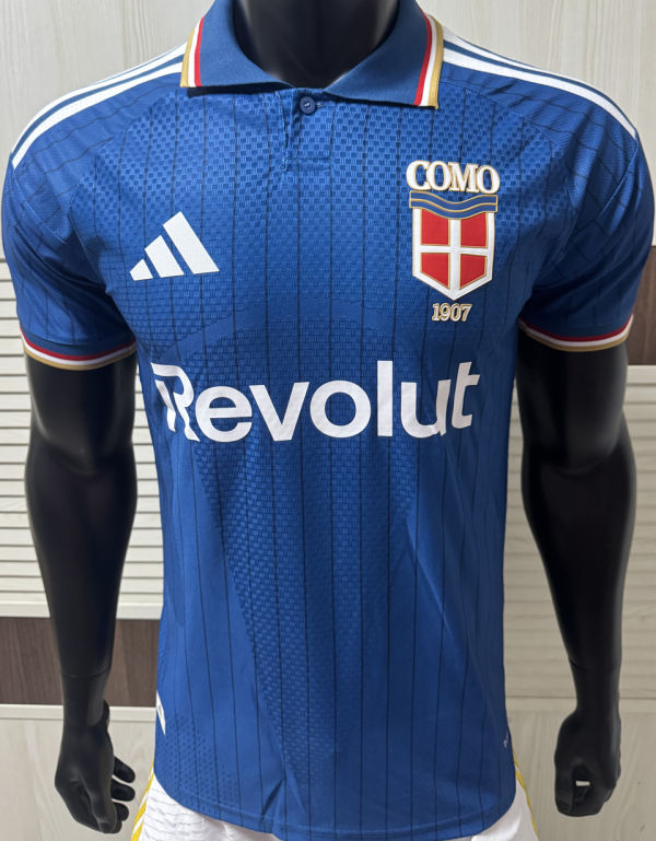 2026/27 Como Home Blue Player Version Soccer Jersey