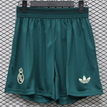 2026/27 RM Away Green Player Version Shorts Pants 球员版