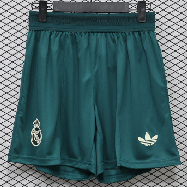 2026/27 RM Away Green Player Version Shorts Pants 球员版