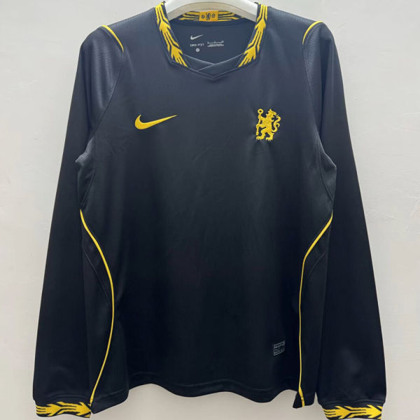 2026/27 CFC  Away Black Fans Long Sleeve Soccer Jersey