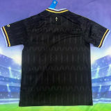 2026/27 Aston Villa Away Black Fans Soccer Jersey 带袖子广告
