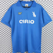 1982/1983 Napoli Home Blue Retro Soccer Jersey