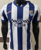 2026/27 Real Sociedad Home Player Version Soccer Jersey