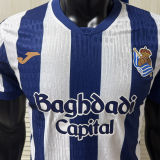 2026/27 Real Sociedad Home Player Version Soccer Jersey