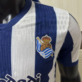 2026/27 Real Sociedad Home Player Version Soccer Jersey